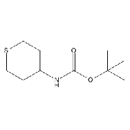 Carbamic <em>acid</em>, (<em>tetrahydro-2h-thiopyran-4-yl</em>)-, 1,1-dimethylethyl <em>ester</em>
