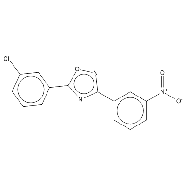 5-(3-<em>Chlorophenyl</em>)-3-(3-nitrophenyl)-1,2,4-oxadiazole