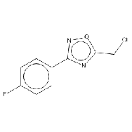 5-<em>Chloromethyl-3</em>-(<em>4-fluoro-phenyl</em>)-[<em>1,2,4</em>]oxadiazole
