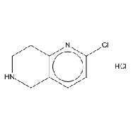 2-<em>Chloro-5,6,7</em>,8-tetrahydro-1,6-naphthyridine, <em>HCl</em>
