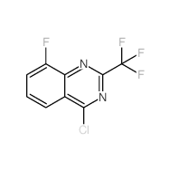 <em>4-Chloro-8-fluoro-2</em>-(trifluoromethyl)<em>quinazoline</em>