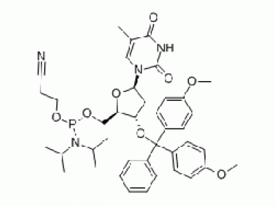 5'-O-[(二异丙基氨基)-(2-氰基乙氧基)氧磷基]-3'-O-(4,4'-二甲氧基三苯甲基)胸苷