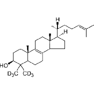 (4,4-dimethyl-d6)<em>cholest</em>-8(9),24-dien-<em>3</em>ß-ol