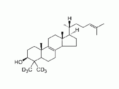 (4,4-dimethyl-d6)cholest-8(9),24-dien-3ß-ol