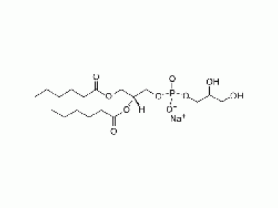 1,2-dihexanoyl-sn-glycero-3-phospho-(1'-rac-glycerol) (sodium salt)