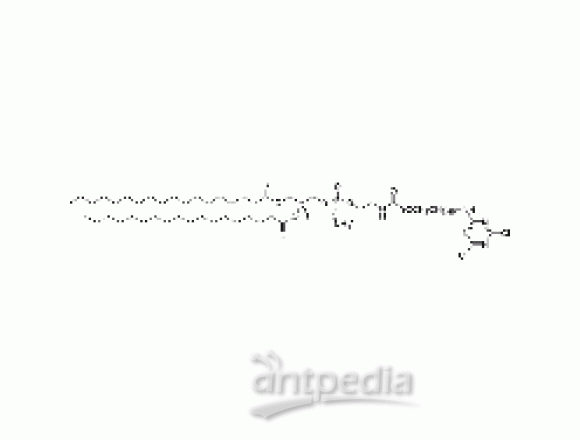 1,2-distearoyl-sn-glycero-3-phosphoethanolamine-N-[cyanur(polyethylene glycol)-2000] (ammonium salt)