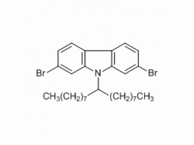 2,7-二溴-9-(9-十七烷基)咔唑