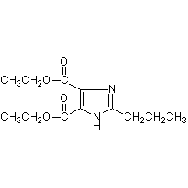 2-丙基-1H-<em>咪唑</em>-<em>4</em>,5-<em>二羧酸</em>二乙酯