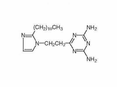 2,4-二氨基-6-[2-(2-十一烷基-1-咪唑基)乙基]-1,3,5-三嗪