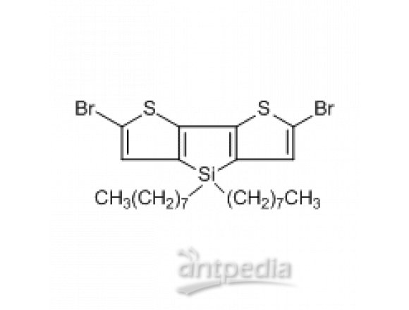 2,6-二溴-4,4-二正辛基二噻吩并[3,2-b:2',3'-d]噻咯