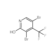 3,5-<em>Dibromo-2-hydroxy-4</em>-(trifluoromethyl)pyridine