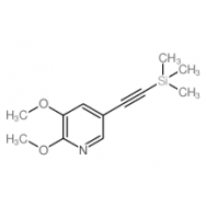 2,3-Dimethoxy-5-((<em>trimethylsilyl</em>)ethynyl)pyridine