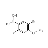 2,5-<em>Dibromo</em>-4-methoxyphenylboronic acid