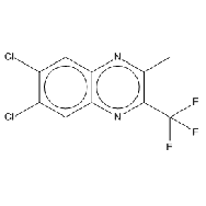 6,7-<em>Dichloro-2-methyl-3</em>-trifluoromethylquinoxaline