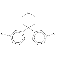 <em>2,7-Dibromo-2</em>',3',5',6'-tetrahydrospiro[fluorene-9,4'-pyran]
