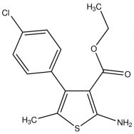 Ethyl <em>2-amino</em>-4-(4-chlorophenyl)-<em>5-methylthiophene-3</em>-carboxylate