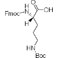 N-<em>Fmoc</em>-N'-Boc-<em>L</em>-鸟<em>氨酸</em>