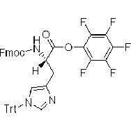 N-Fmoc-N'-三苯甲基-<em>L</em>-<em>组氨酸</em>五氟苯基酯