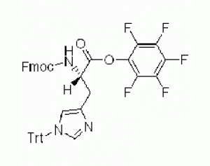 N-Fmoc-N'-三苯甲基-L-组氨酸五氟苯基酯