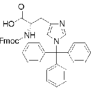 <em>N-Fmoc-N</em>'-三苯甲基-<em>L</em>-组氨酸