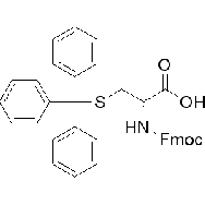 <em>N-Fmoc</em>-S-三苯<em>甲基</em>-<em>D</em>-半胱氨酸