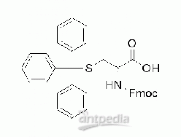 N-Fmoc-S-三苯甲基-D-半胱氨酸