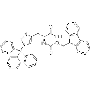 N-芴甲氧羰基-N'-三苯甲基-D-<em>组氨酸</em>