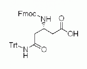 (3S)-3-(芴甲氧羰基氨基)-5-氧代-5-(三苯甲基氨基)戊酸
