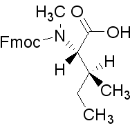 Fmoc-N-甲基-<em>L</em>-<em>异亮氨酸</em>