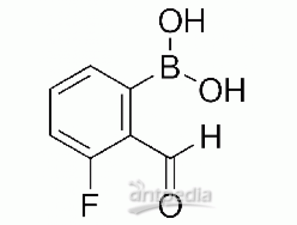 3-氟-2-甲酰基苯基硼酸(含有数量不等的酸酐)