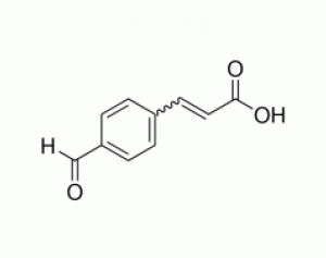 4-甲酰肉桂酸，主要为反式
