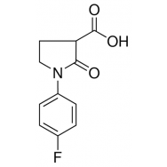 1-(4-FLUOROPHENYL)-<em>2-OXO</em>-3-PYRROLIDINECARBOXYLIC <em>ACID</em>