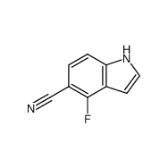 4-fluoro-1H-<em>indole</em>-5-carbonitrile
