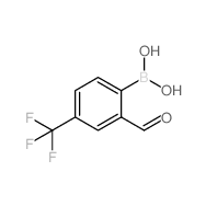 2-Formyl-4-(<em>trifluoromethyl</em>)<em>phenylboronic</em> <em>acid</em>