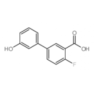 2-Fluoro-<em>5</em>-(3-hydroxyphenyl)<em>benzoic</em> <em>acid</em>