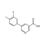 5-(3-Fluoro-4-methylphenyl)<em>nicotinic</em> <em>acid</em>