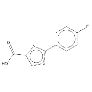 2-(4-<em>Fluorophenyl</em>)-<em>1</em>,3-thiazole-4-carboxylic <em>acid</em>