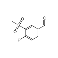 4-Fluoro-3-(methylsulfonyl)<em>benzaldehyde</em>