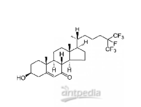 25,26,26,26,27,27,27-heptafluoro-7-ketocholesterol