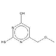 4-<em>Hydroxy-6-methoxymethylpyrimidine-2</em>-thiol