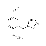 <em>3</em>-(1H-Imidazol-1-ylmethyl)-<em>4-methoxybenzaldehyde</em>, HCl