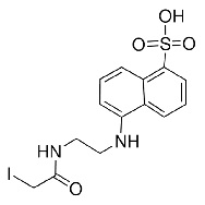 N-碘<em>乙酰</em>-N'-(5-磺基-<em>1</em>-<em>萘</em>)乙二胺