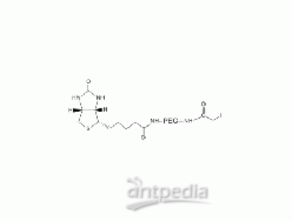 碘代乙酰基 PEG 生物素, IA-PEG-生物素
