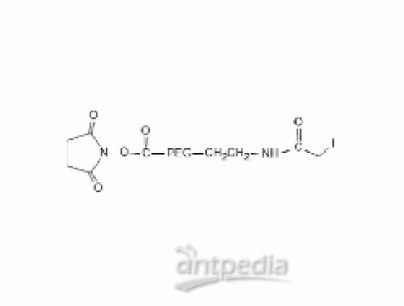 碘代乙酰基 PEG N-羟基琥珀酰亚胺, IA-PEG-NHS