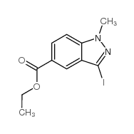 <em>3-Iodo-1-methyl-1</em>h-indazole-5-carboxylic <em>acid</em> <em>ethyl</em> <em>ester</em>