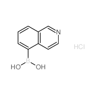 Isoquinoline-<em>5</em>-boronic <em>acid</em>, <em>HCl</em>