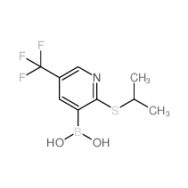 <em>2-Isopropylthio-5-trifluoromethylpyridine-3</em>-boronic <em>acid</em>
