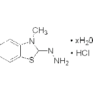 3-甲基-2-苯并噻唑<em>酮</em>腙<em>盐酸盐</em>水合物