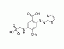 4-甲基-5-(磺甲氨基)-2-(2-噻唑偶氮)苯甲酸