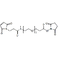Maleimide-PEG<em>2-succinimidyl</em> <em>ester</em>